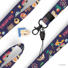 Load image into Gallery viewer, Vibrant Singapore - Lanyard