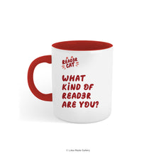 Load image into Gallery viewer, Reader Cat 'The Buys But Never Reads' - Mug