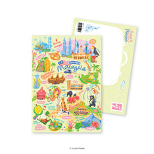 Load image into Gallery viewer, Doodle Land: Makan Angin Di Malaysia - Malaysia Postcard
