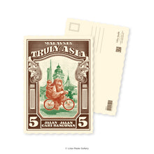 Load image into Gallery viewer, Malaysia Truly Asia: Jalan-jalan Cari Bangunan - Shaped Postcard