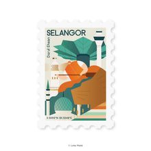 Load image into Gallery viewer, Collecting Malaysia: Selangor - Shaped Postcard