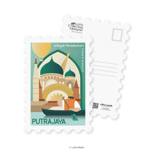 Load image into Gallery viewer, Collecting Malaysia: Putrajaya - Shaped Postcard