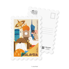 Load image into Gallery viewer, Collecting Malaysia: Malaysia 1 - Shaped Postcard