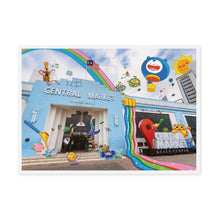 Load image into Gallery viewer, Doodlescape Malaysia Postcard: Central Market