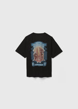 Load image into Gallery viewer, Oxwhite x Loka Made Truly Asia Print Tee: Cari Haiwan (Black Tee)