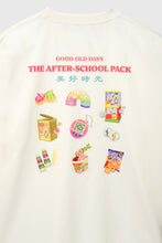 Load image into Gallery viewer, Oxwhite x Loka Made CNY Good Old Days Tee: The After School Pack (White)