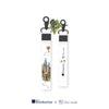 Kinokuniya x Loka Made 'Whimsical Bookstore' - Short Lanyard (White)
