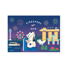 Load image into Gallery viewer, Singapore Postcard: Collectible Set A