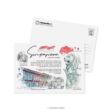 Load image into Gallery viewer, Lokapedia Singapore Postcard Collectible Set B (8 in 1)