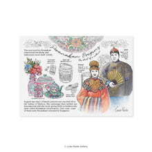 Load image into Gallery viewer, Lokapedia Singapore: Peranakan Origins - Singapore Postcard
