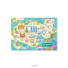 Load image into Gallery viewer, Doodle Land: Explore Singapore - Singapore Postcard