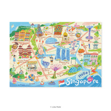 Load image into Gallery viewer, Doodle Land: Hello Singapore - Singapore Postcard