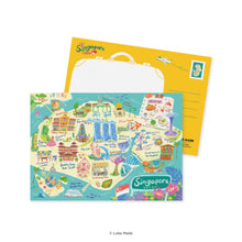 Load image into Gallery viewer, Doodle Land: Explore Singapore - Singapore Postcard