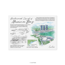Load image into Gallery viewer, Lokapedia Singapore: Marina Bay - Singapore Postcard