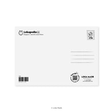 Load image into Gallery viewer, Lokapedia Singapore: Smooth-coated Otters - Singapore Postcard