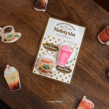 Load image into Gallery viewer, Minum-minuman 'White Coffee & Air Bandung' - Deco Acrylic Pin