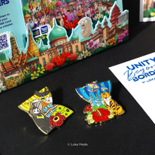 Load image into Gallery viewer, Unity Beyond Borders 'Malaysia Urban Harmony' - Enamel Pin