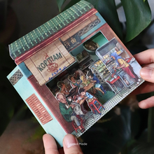 Load image into Gallery viewer, Peeking through Layering of Malaysia 'The Shared Table Memories' - 3 Layer Greeting Card