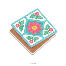 Load image into Gallery viewer, Tales of Tiles 'Petals of Harmony' - Mosaic Coaster