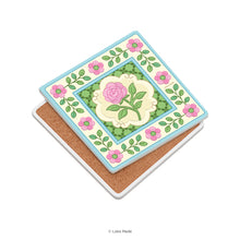 Load image into Gallery viewer, Tales of Tiles 'Blush Garden' - Mosaic Coaster