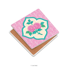Load image into Gallery viewer, Tales of Tiles 'Twilight Rose' - Mosaic Coaster
