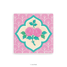 Load image into Gallery viewer, Tales of Tiles 'Twilight Rose' - Mosaic Coaster