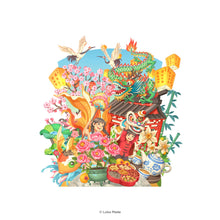 Load image into Gallery viewer, 360° 3D Greetings Card: Festive Adventures