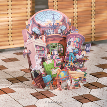 Load image into Gallery viewer, 360° 3D Greetings Card: Peaceful Hours in the Study