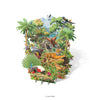 360 3D Greetings Card: Tropical Rainforest