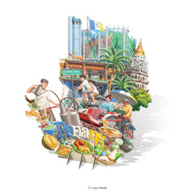 Load image into Gallery viewer, 360 3D Greeting Card: Strolling Through Penang