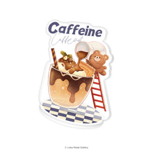 Load image into Gallery viewer, Coffeelogy 'Caffeine Caffeout' - Standee Clip Stamp