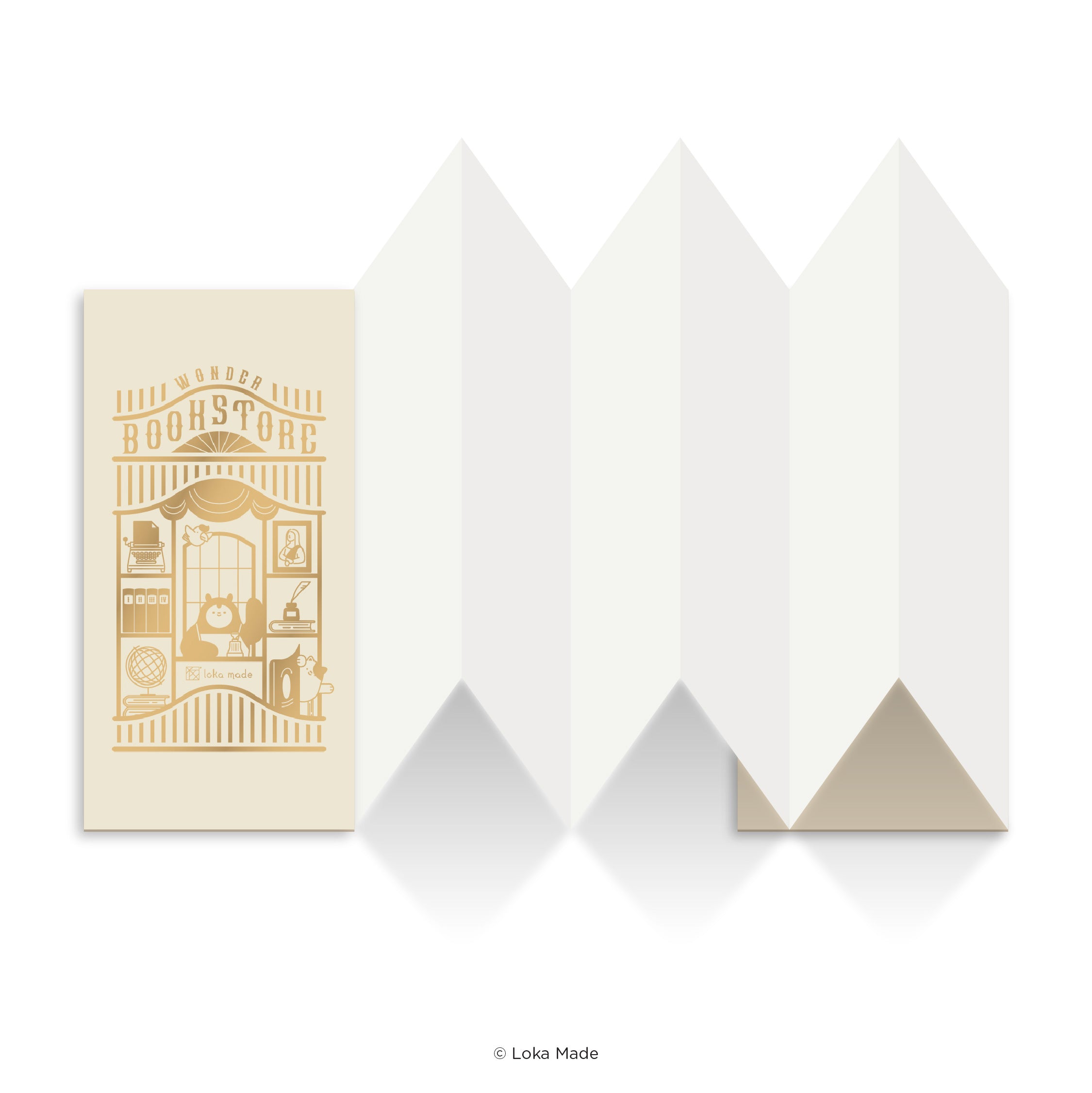 Image 522: TSUTAYA BOOKS x Loka Made 'Wonder Bookstore' - Stamp Book