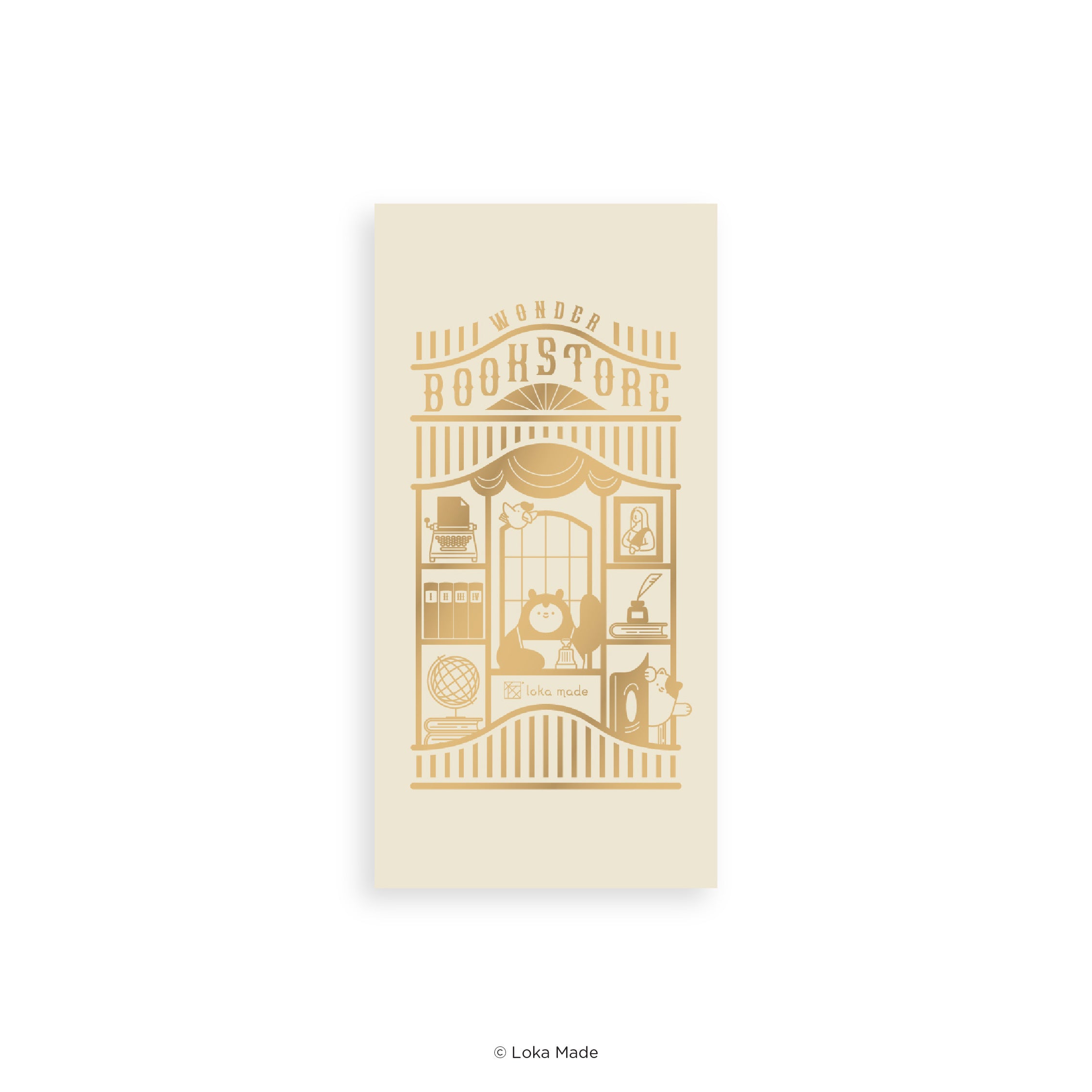 Image 521: TSUTAYA BOOKS x Loka Made 'Wonder Bookstore' - Stamp Book