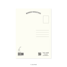 Load image into Gallery viewer, TSUTAYA BOOKS x Loka Made 'Wonder Bookstore' - Letterpress Postcard (Stationary)