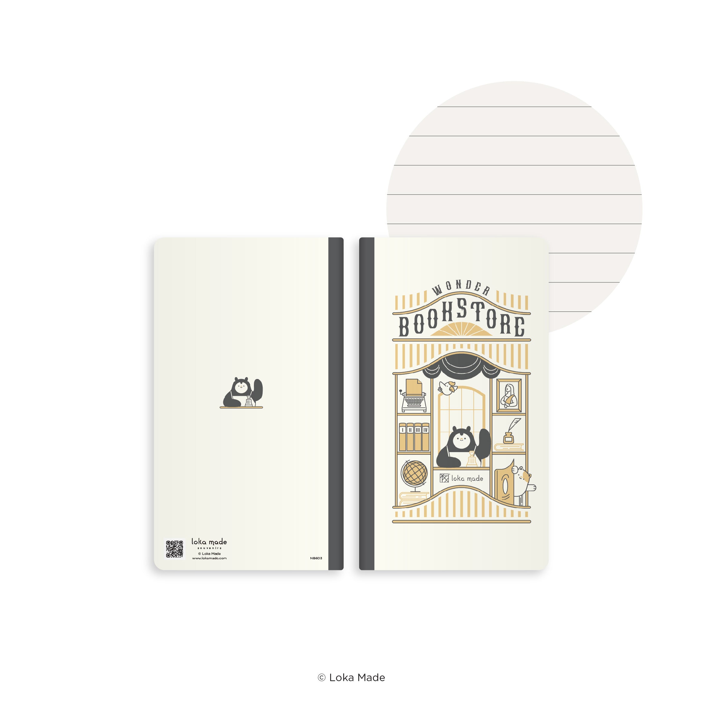 Image 531: TSUTAYA BOOKS x Loka Made 'Wonder Bookstore' - 3in1 Notebook Bundle