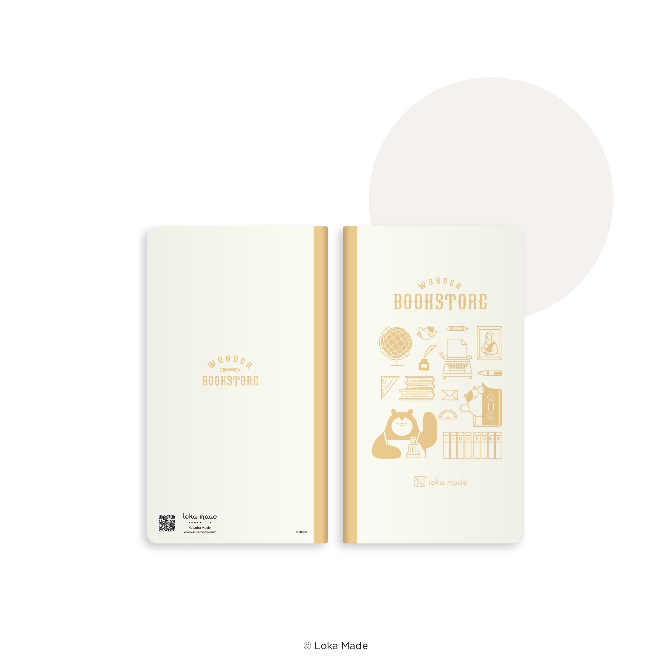 Image 532: TSUTAYA BOOKS x Loka Made 'Wonder Bookstore' - 3in1 Notebook Bundle