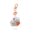 Keychain Reader Cat: The Bookworm