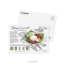 Load image into Gallery viewer, Lokapedia: Nasi Lemak - Postcard