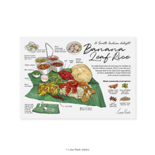 Load image into Gallery viewer, Lokapedia: Banana Leaf Rice - Postcard