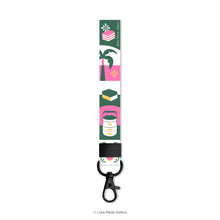 Load image into Gallery viewer, Warna-warni Strap 'Nyonya Blossom' - Short Lanyard