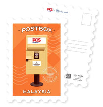 Load image into Gallery viewer, POS Malaysia x Loka Made: Postbox Malaysia Postcard Set 1-2