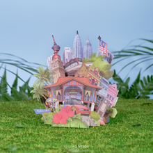 Load image into Gallery viewer, 360° 3D Greetings Card: Malaysia in the Glimpse of Eye
