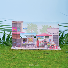 Load image into Gallery viewer, Pop Up Postcard: Street Delights