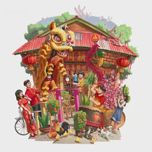 Load and play video in Gallery viewer, 360° 3D Greetings Card: The Transition of Fortune & Grace