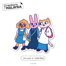 Load image into Gallery viewer, Creators of Malaysia: Lizzie Zany Sticker