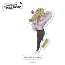 Load image into Gallery viewer, Creators of Malaysia: Pawteri Sticker