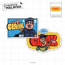 Load image into Gallery viewer, Creators of Malaysia: Cloakwork Studio Sticker