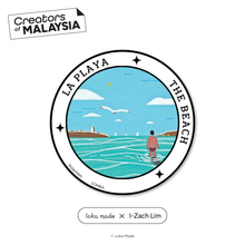 Load image into Gallery viewer, Creators of Malaysia: I-Zach Lim Sticker