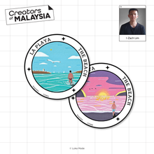 Load image into Gallery viewer, Creators of Malaysia: I-Zach Lim Sticker