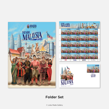 Load image into Gallery viewer, POS Malaysia x Loka Made: Hari Malaysia 2024 Folder Set
